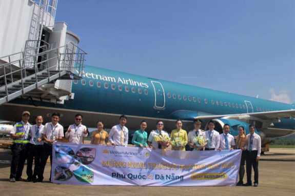 Đường bay Phú Quốc – Đà Nẵng vừa khai trương ngày 02-07-2020